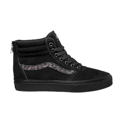 (GS) Vans Maddie High Zip 'Cheetah - Black'