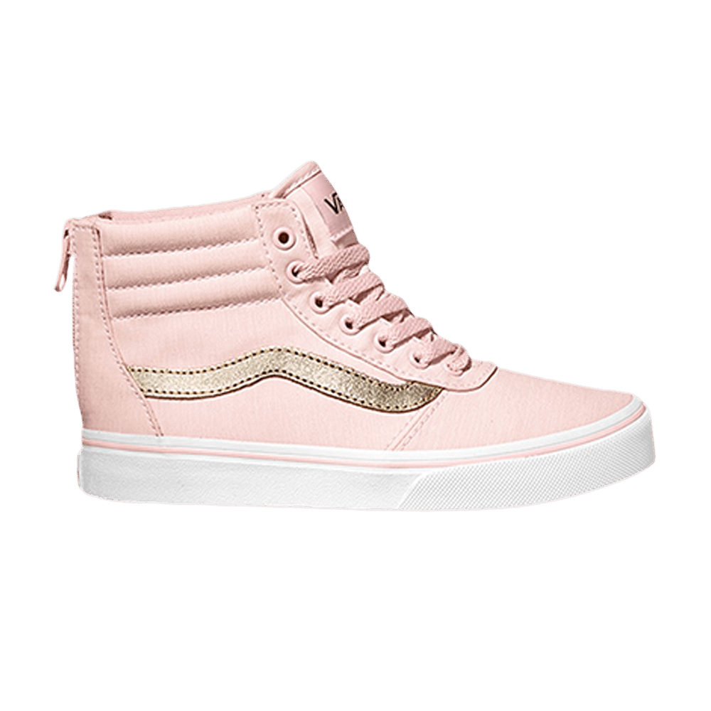 (Grade School) Vans Maddie High Zip 'Iridescent Pink' VN0A3IT2Q5S