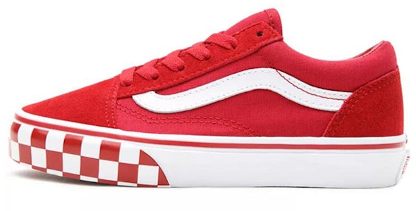 (Vans Niño) Vans Old Skool 'Check Bumper - Chili Pepper' VN0A4BUU32W Buy (Vans Niño) Vans Old Skool 'Check Bumper - Chili Pepper' VN0A4BUU32W