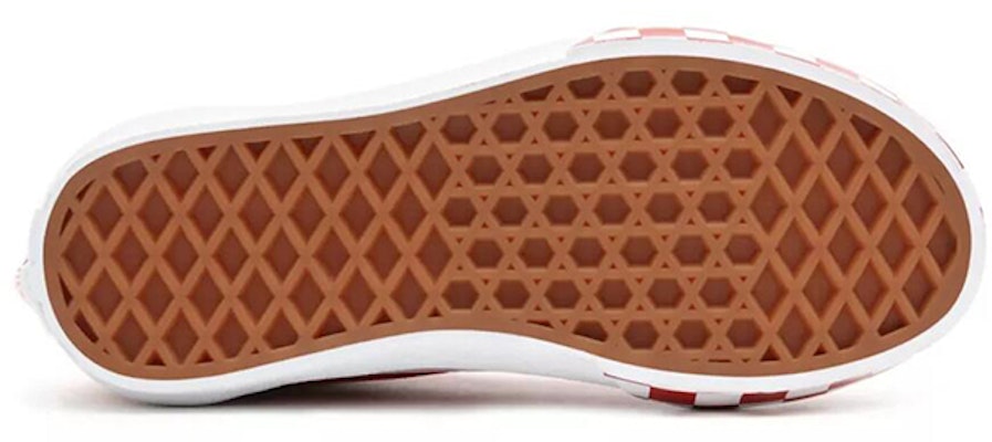 (小童) 范斯 Old Skool '格纹保险杠 - 辣椒红' VN0A4BUU32W Shop (小童) 范斯 Old Skool '格纹保险杠 - 辣椒红' VN0A4BUU32W