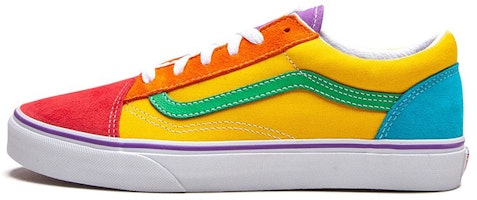 (Grade School) Vans Old Skool 'Rainbow Colorblock' VN0A4UHZ2JD (Grade School) Vans Old Skool 'Rainbow Colorblock' VN0A4UHZ2JD