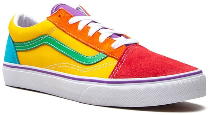 (Grade School) Vans Old Skool 'Rainbow Colorblock' VN0A4UHZ2JD Order (Grade School) Vans Old Skool 'Rainbow Colorblock' VN0A4UHZ2JD