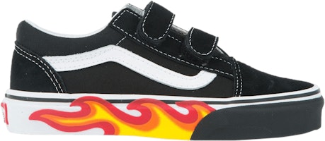 (Grade School) Vans Old Skool V 'Flame Cut Out' VN0A38HDUJG (Grade School) Vans Old Skool V 'Flame Cut Out' VN0A38HDUJG