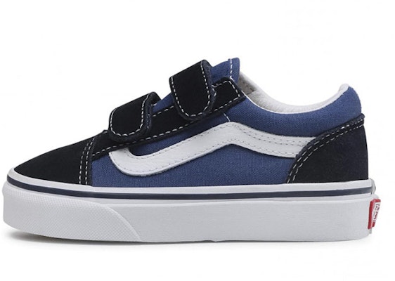 (Grade School) Vans Old Skool V 'Navy' VN000VHENWD Buy (Grade School) Vans Old Skool V 'Navy' VN000VHENWD
