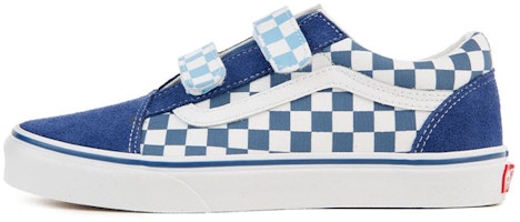 (Grade School) Vans Old Skool V 'True Navy Checkerboard' VN0A38HDVDX (Grade School) Vans Old Skool V 'True Navy Checkerboard' VN0A38HDVDX