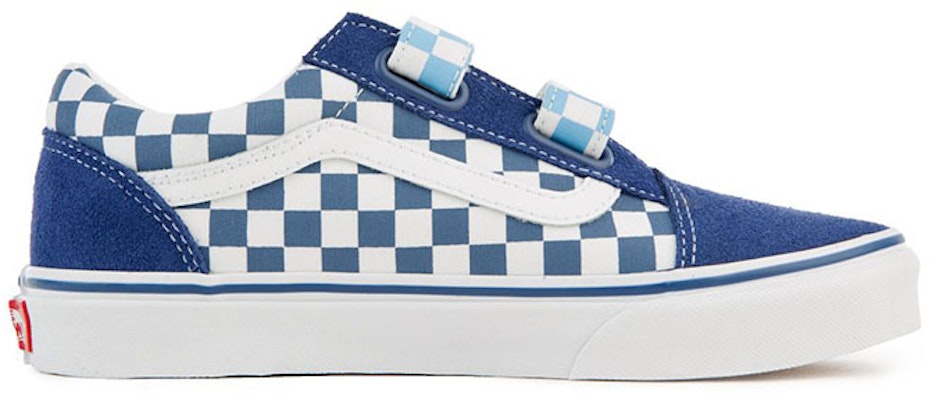 (大童款) Vans Old Skool V '海军蓝棋盘格' VN0A38HDVDX Order (大童款) Vans Old Skool V '海军蓝棋盘格' VN0A38HDVDX