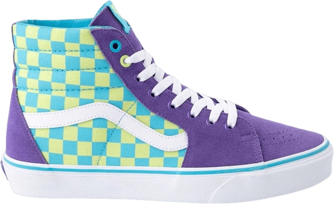 GS Vans Sk8-Hi クレイジーチェック (ウルトラヴァイオレット) VN0A4BUWRIV Buy GS Vans Sk8-Hi クレイジーチェック (ウルトラヴァイオレット) VN0A4BUWRIV