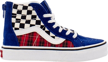 (Grade School) Vans Sk8-Hi 'Plaid Checkerboard' VN0A4BUXV3G (Grade School) Vans Sk8-Hi 'Plaid Checkerboard' VN0A4BUXV3G