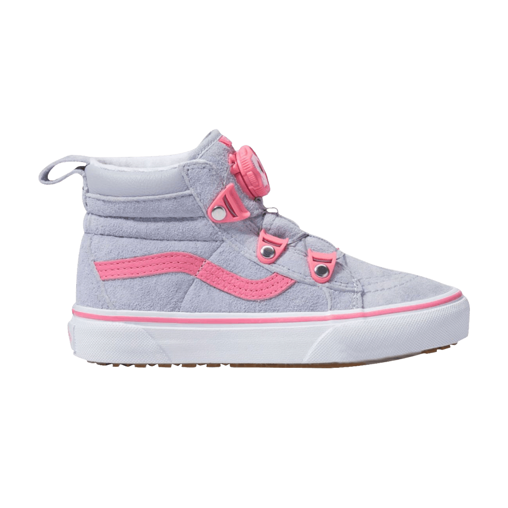 (Grade School) Vans Sk8-Hi MTE BOA 'Grey Dawn Pink' VN-0A3ZD2