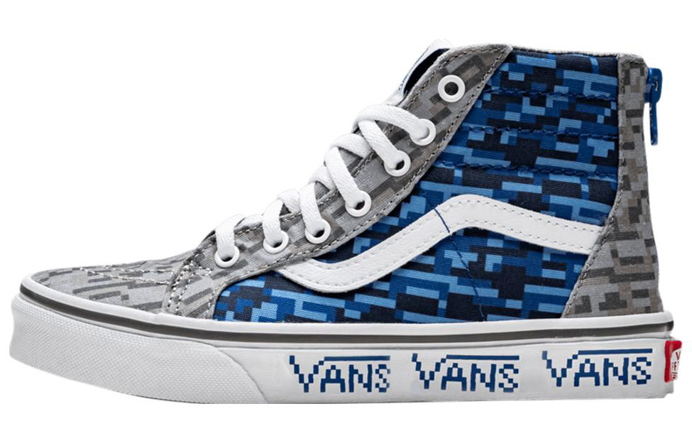 (Grade School) Vans Sk8-Hi Zip 'Digi Earth' VN0A3276VUQ