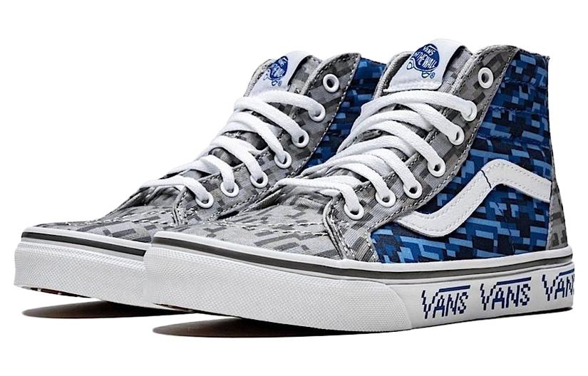 Lookbook （大童）Vans Sk8-Hi 拉鍊式 'Digi Earth' VN0A3276VUQ