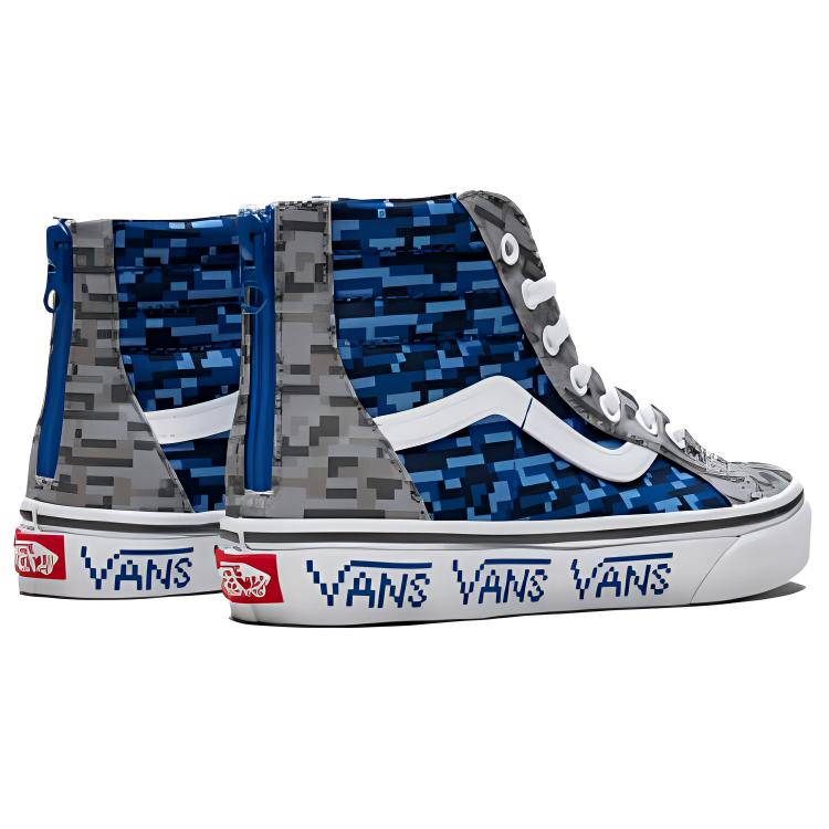 Shop （大童）Vans Sk8-Hi 拉鍊式 'Digi Earth' VN0A3276VUQ