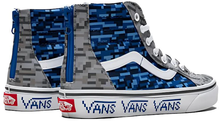 (大童)Vans Sk8-Hi 拉鍊式 'Digi Earth' VN0A3276VUQ Shop (大童)Vans Sk8-Hi 拉鍊式 'Digi Earth' VN0A3276VUQ