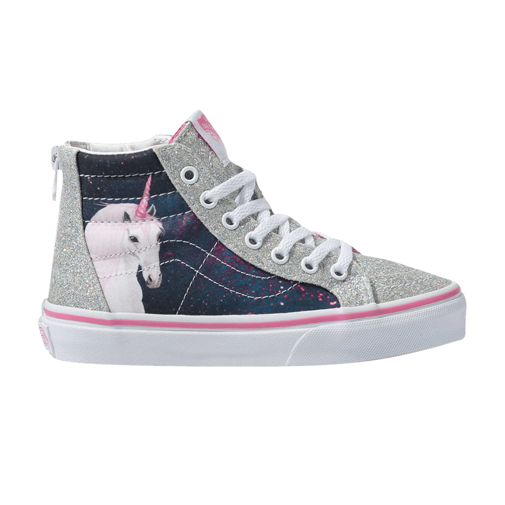 (Grade School) Vans Sk8-Hi Zip 'Digi Unicorn' VN0A4BUXUY3