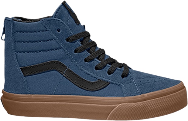 (Grade School) Vans Sk8-Hi Zip 'Gum Outsole - Dark Denim' VN0A3276U4C Buy (Grade School) Vans Sk8-Hi Zip 'Gum Outsole - Dark Denim' VN0A3276U4C