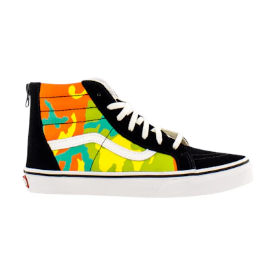 (GS) Vans Sk8-Hi Zip 'Pop Camo'