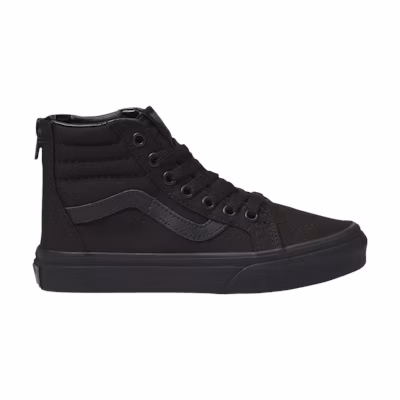(GS) Vans Sk8-Hi Zip 'Pop Check - Black'