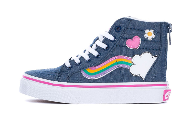 Buy （青少年款）Vans Sk8-Hi Zip 'Rainbow' VN0A4BUXV3U