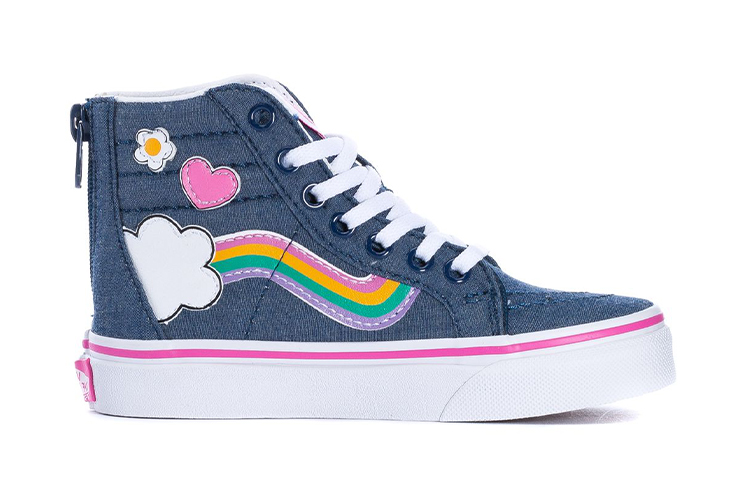 (GS) Vans Sk8-Hi Zip 'Rainbow' 圖 2