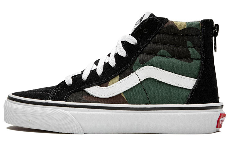 Buy (Grade School) Vans Sk8-Hi Zip 'Woodland Camo' VN0A3276NRA