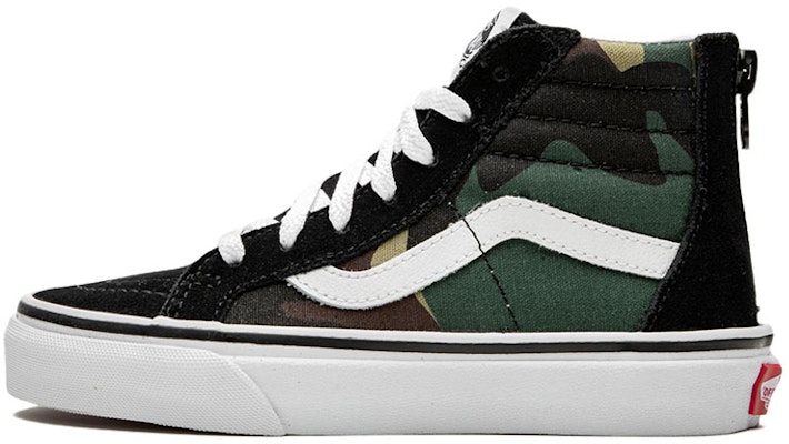 (Grade School) Vans Sk8-Hi Zip 'Woodland Camo' VN0A3276NRA Buy (Grade School) Vans Sk8-Hi Zip 'Woodland Camo' VN0A3276NRA