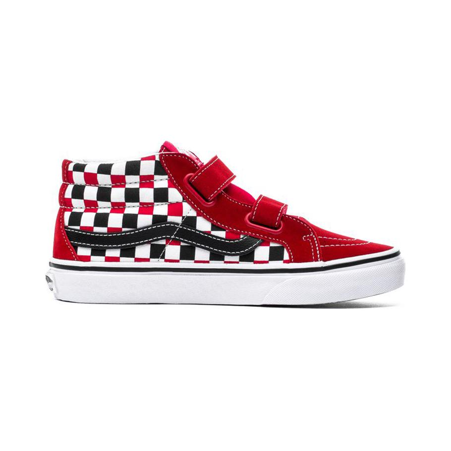 Order (Versión Escolar) Vans Sk8-Mid Reissue V 'Cuadros - Rojo Racing' VN0A38HHT4T