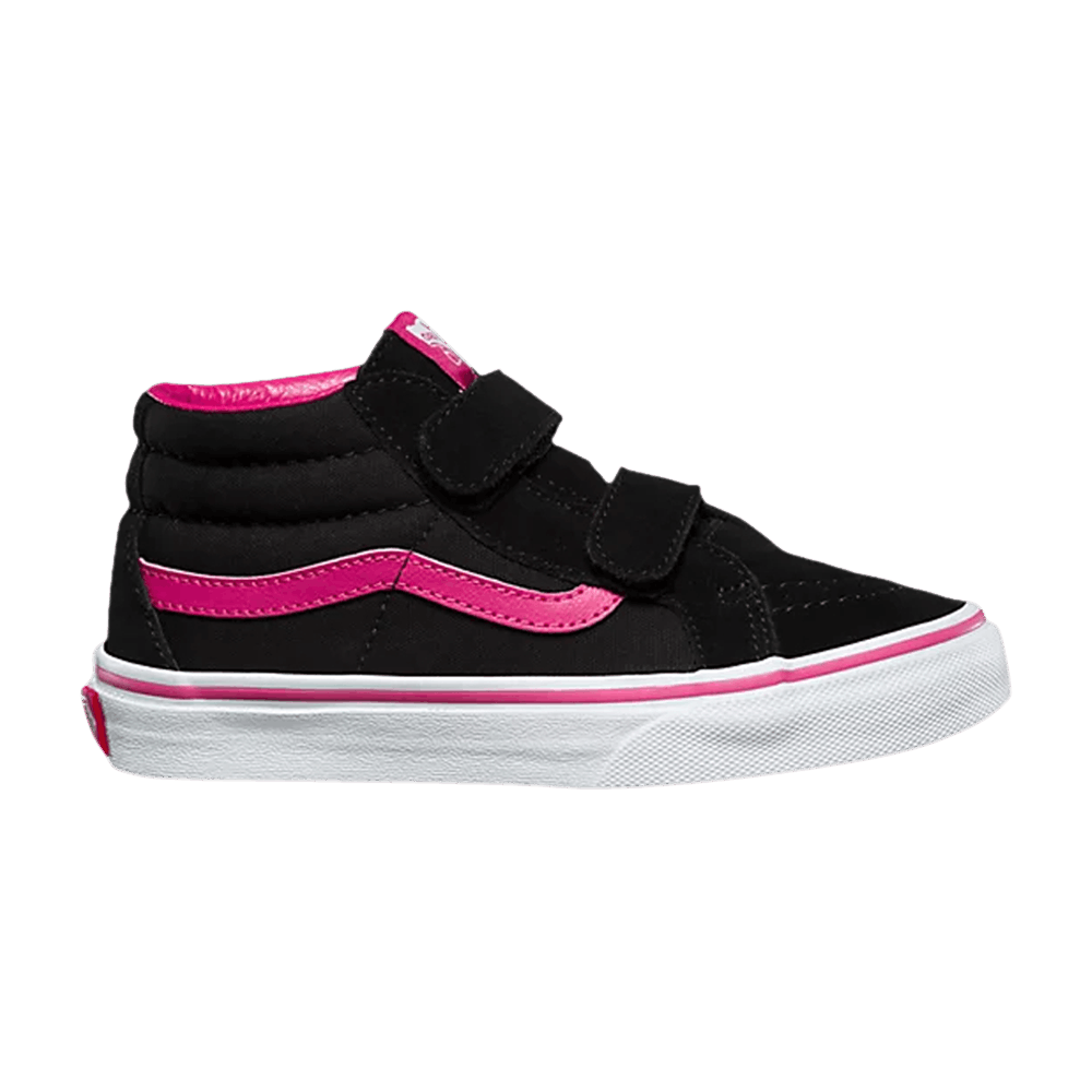 (Grade School) Vans Sk8-Mid Reissue V 'Pop - Magenta Black' VN0A346YU4S