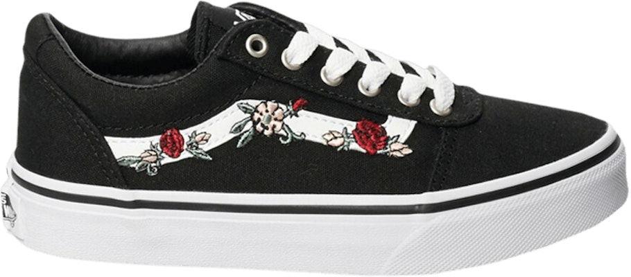 Vans Ward 'Bordado Floral - Negro' (Talla Escolar). VN0A3TFWUFK Buy Vans Ward 'Bordado Floral - Negro' (Talla Escolar). VN0A3TFWUFK