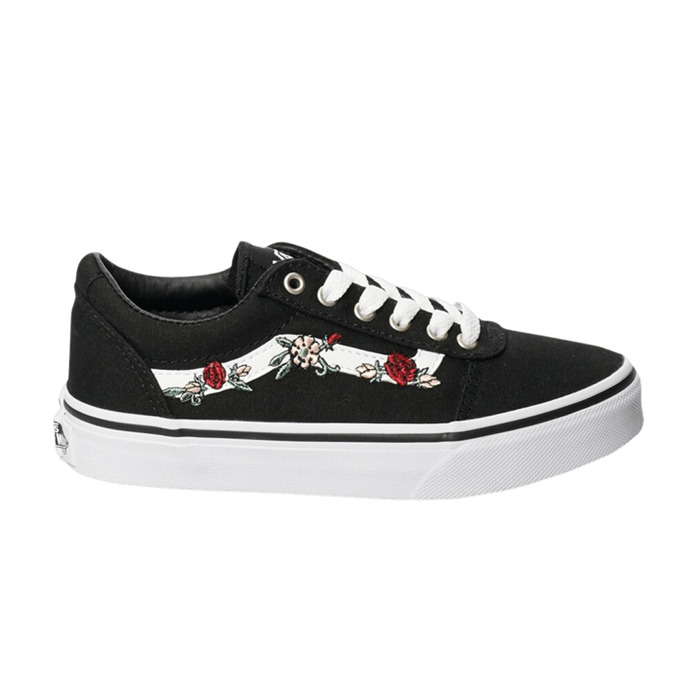 Buy (大童) Vans Ward '花卉刺繡 - 黑色' VN0A3TFWUFK