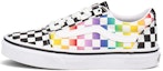 Buy (Grade School) Vans Ward 'Rainbow Checkerboard' VN0A3TFW3RL
