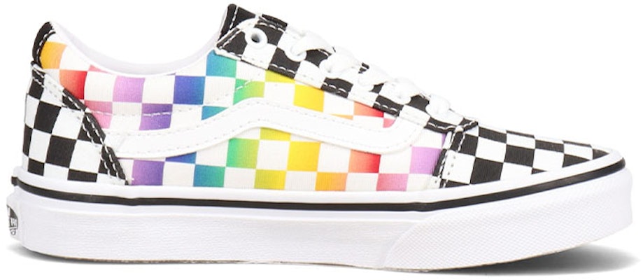 반스 키즈 레인보우 체커보드 워드 (Vans Kids Rainbow Checkerboard Ward) VN0A3TFW3RL Order 반스 키즈 레인보우 체커보드 워드 (Vans Kids Rainbow Checkerboard Ward) VN0A3TFW3RL