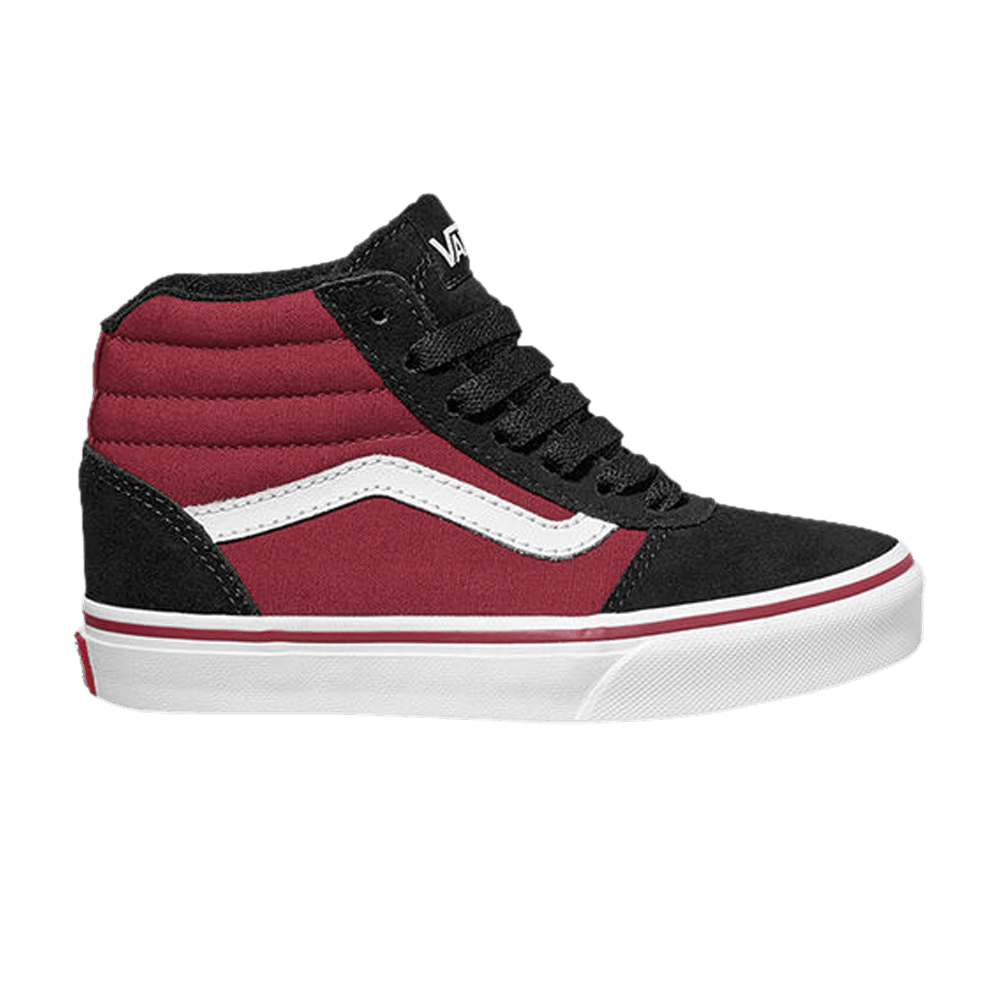 Buy Vans Ward High '2 Tonos - Negro y Rojo Tibetano' (Tallas Escolares). VN0A38JAO36