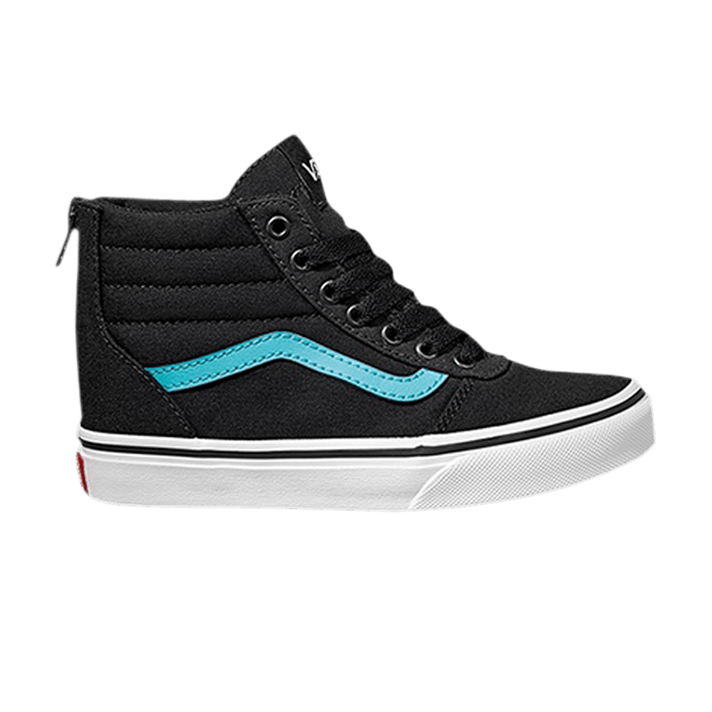 (Grade School) Vans Ward High Zip 'Black Blue Radiance' VN0A3TK2OD9