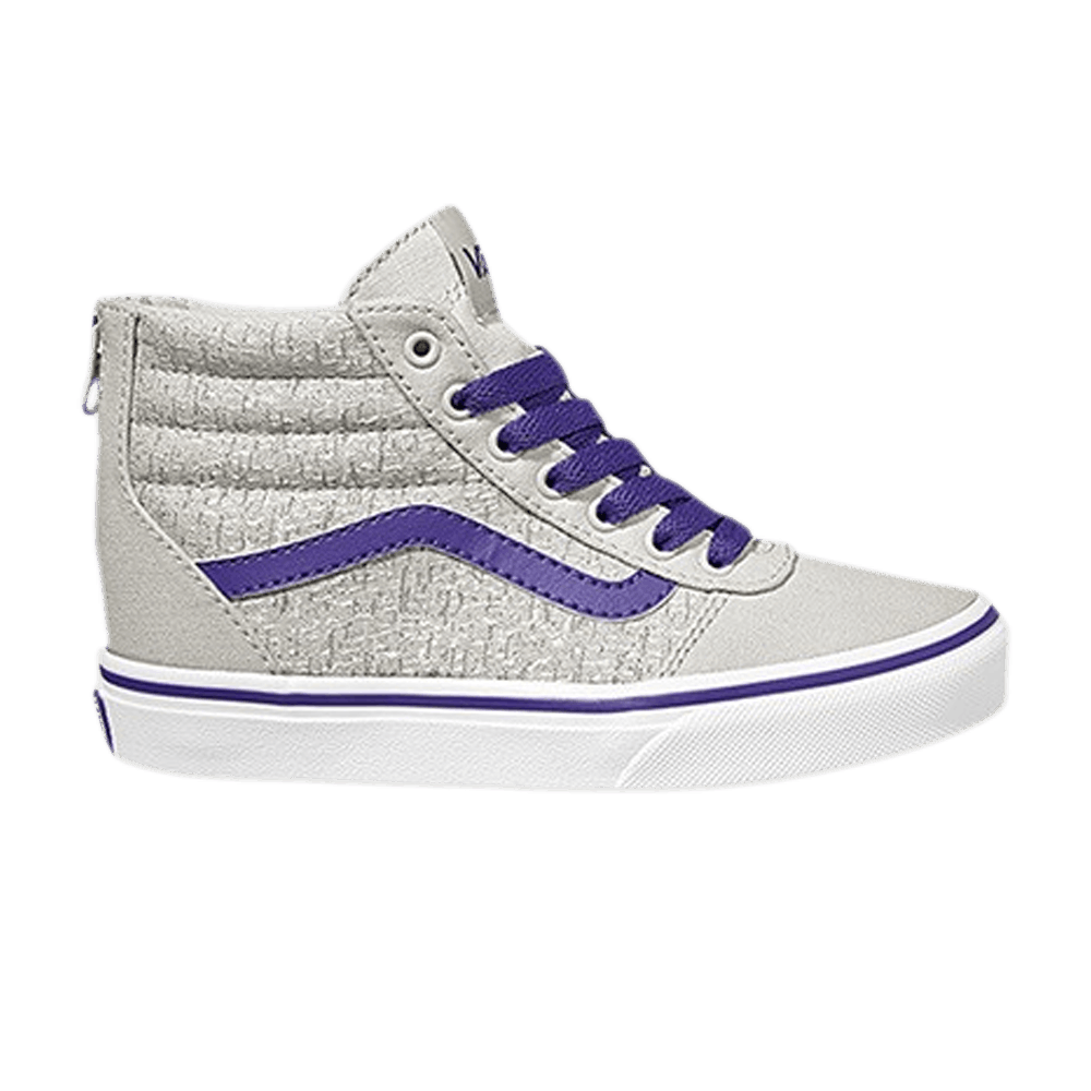(Grade School) Vans Ward High Zip 'Menswear - Antartica Heliotrope' VN0A3TK2U3J