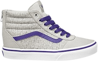 (Grade School) Vans Ward High Zip 'Menswear - Antartica Heliotrope' VN0A3TK2U3J (Grade School) Vans Ward High Zip 'Menswear - Antartica Heliotrope' VN0A3TK2U3J