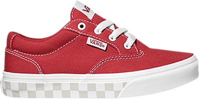 (Grade School) Vans Winston 'Checkered Foxing - Red' VN000300R82 (Grade School) Vans Winston 'Checkered Foxing - Red' VN000300R82