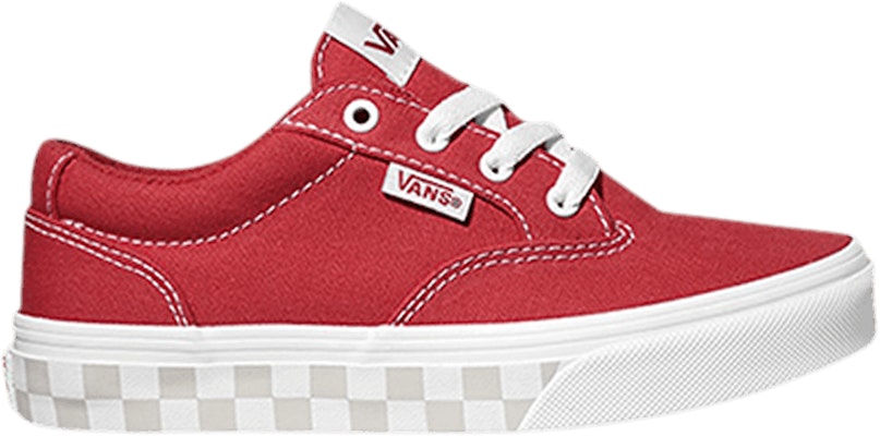 (Grade School) Vans Winston 'Checkered Foxing - Red' VN000300R82 Buy (Grade School) Vans Winston 'Checkered Foxing - Red' VN000300R82
