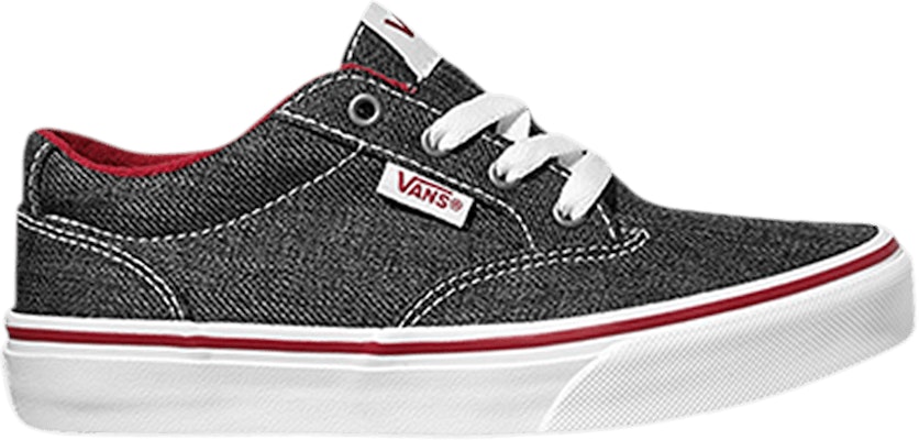(Grade School) Vans Winston 'Menswear - Black Red' VN000300Q1W Buy (Grade School) Vans Winston 'Menswear - Black Red' VN000300Q1W