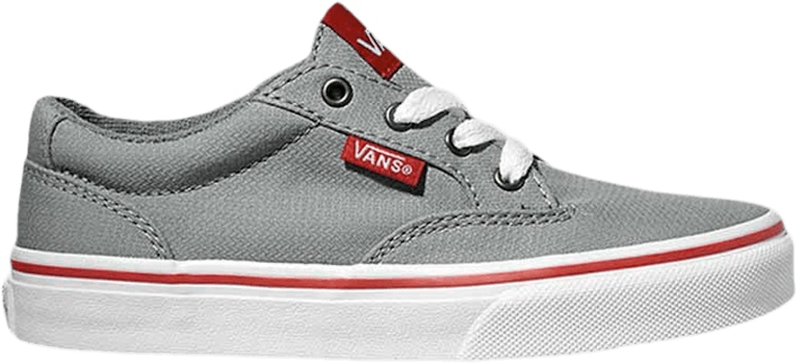 (Grade School) Vans Winston 'Woven - Grey Red' VN0A33TCMHZ Buy (Grade School) Vans Winston 'Woven - Grey Red' VN0A33TCMHZ