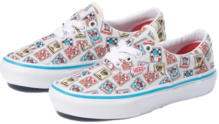 (Grade School) Where's Waldo? x Vans Era 'Postage' VN0A38H83SJ Lookbook (Grade School) Where's Waldo? x Vans Era 'Postage' VN0A38H83SJ