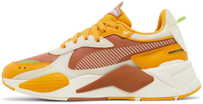 (Grade School) White Castle x Puma RS-X ''Mocha Bisque Sonnenblume'' 384468-01 Lookbook (Grade School) White Castle x Puma RS-X ''Mocha Bisque Sonnenblume'' 384468-01