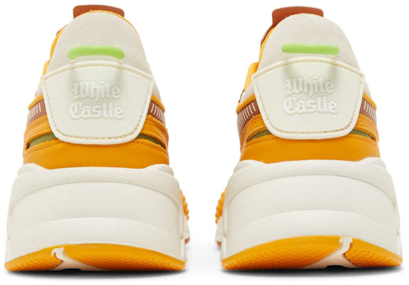 (Grade School) White Castle x Puma RS-X ''Mocha Bisque Sonnenblume'' 384468-01 Details for (Grade School) White Castle x Puma RS-X ''Mocha Bisque Sonnenblume'' 384468-01