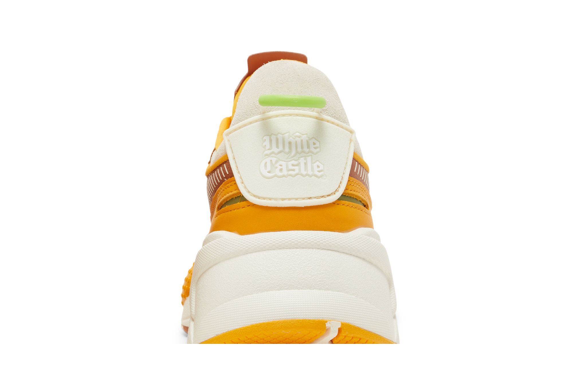 Sizing (Grade School) White Castle x Puma RS-X ''Mocha Bisque Sonnenblume'' 384468-01
