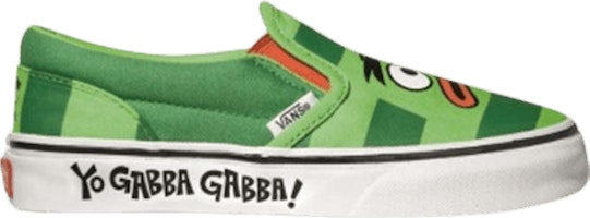 (Grade School) Yo Gabba Gabba x Vans Classic Slip-on 'Brobee Face' 0LYG53R (Grade School) Yo Gabba Gabba x Vans Classic Slip-on 'Brobee Face' 0LYG53R