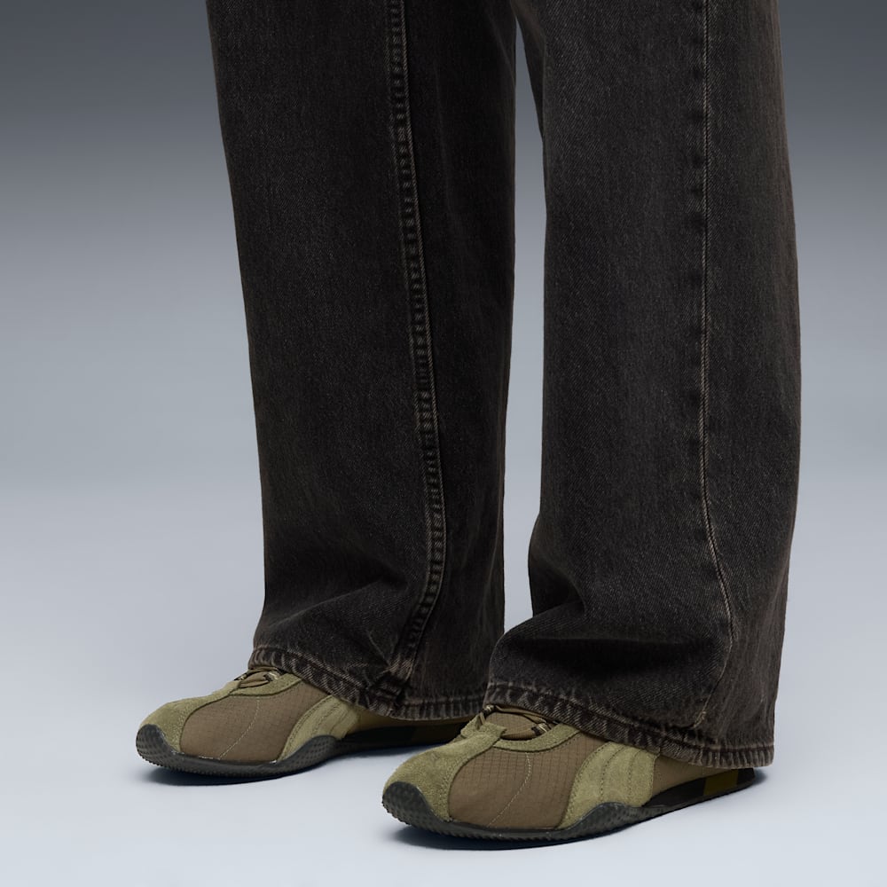 Lookbook "H-Street Water-Resistant Sneakers" Loden Green-PUMA Black 405085-01