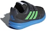 Shop (TD) adidas Altarun CF I 'Hitam Hijau' AH2411