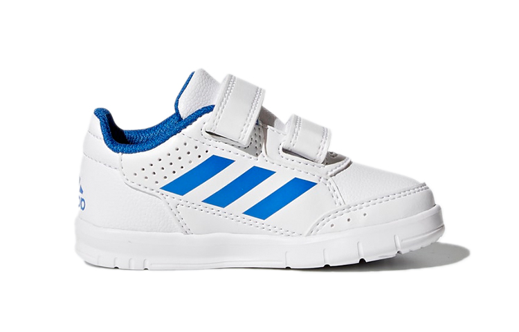 Order 【TD嬰童】adidas Altasport 魔術貼 低幫休閒板鞋 白藍