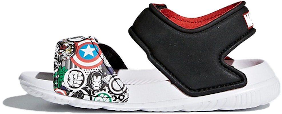 (Toddler) adidas Avengers AltaSwim I Sandal Black/White CQ0104 Buy (Toddler) adidas Avengers AltaSwim I Sandal Black/White CQ0104