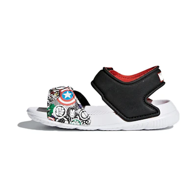 (TD) adidas Avengers AltaSwim I Sandal Black/White