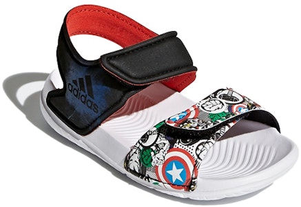 (TD) アディダス アベンジャーズ サンダル (黒/白) CQ0104 Lookbook (TD) アディダス アベンジャーズ サンダル (黒/白) CQ0104